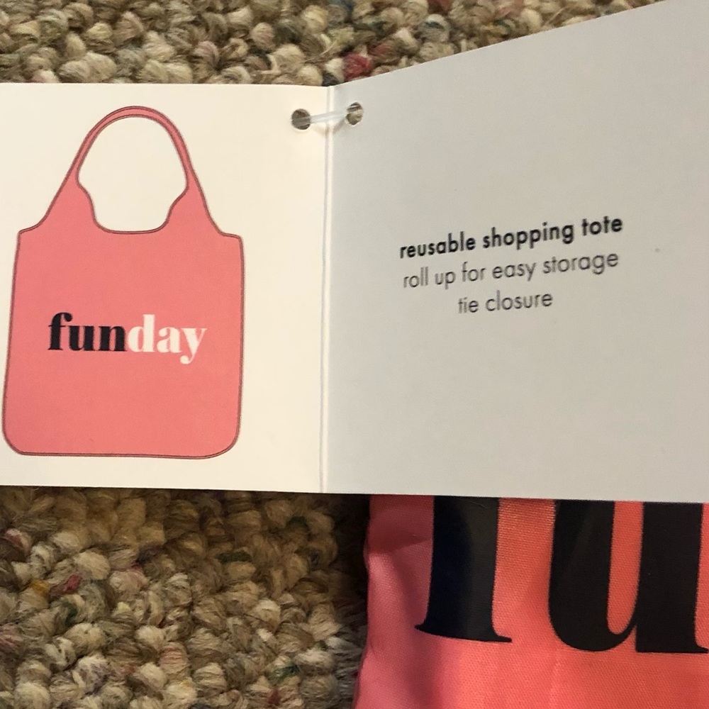 π Kate Spade β οΈ Fun Day Reusable Shopper Tote - Picture 7 of 7